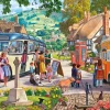 Gibsons - Boarding the Bus - 100 XXL Piece Jigsaw Puzzle Online