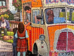 Gibsons - Boarding the Bus - 1000 Piece Jigsaw Puzzle New