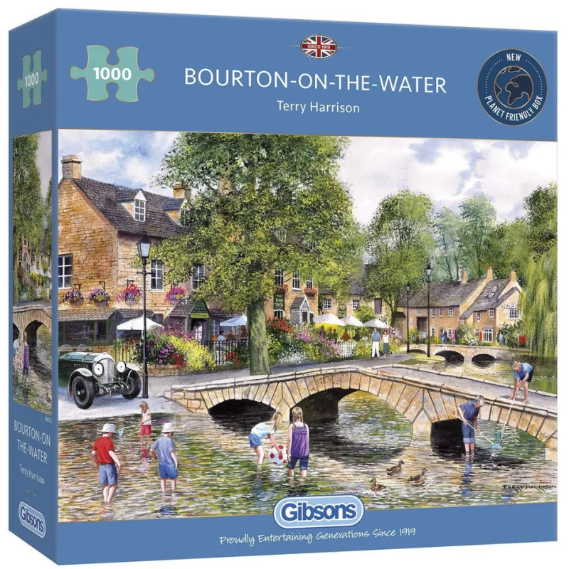 Gibsons - Bourton on the Water - 1000 Piece Jigsaw Puzzle Fashion