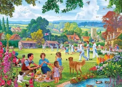 Gibsons - Bowling by the Brook - 100 Piece Jigsaw Puzzle Clearance