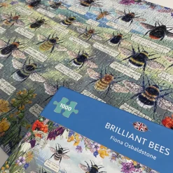 Gibsons - Brilliant Bees - 1000 Piece Jigsaw Puzzle Outlet