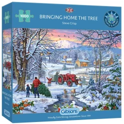 Gibsons - Bringing Home the Tree - 1000 Piece Jigsaw Puzzle Sale