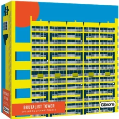 Gibsons - Brutalist Tower - 500 Piece Jigsaw Puzzle Best