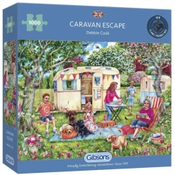 Gibsons - Caravan Escape - 1000 Piece Jigsaw Puzzle Sale