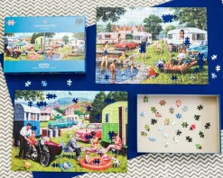 Gibsons - Caravan Outings - 2 X 500 Piece Jigsaw Puzzle Best