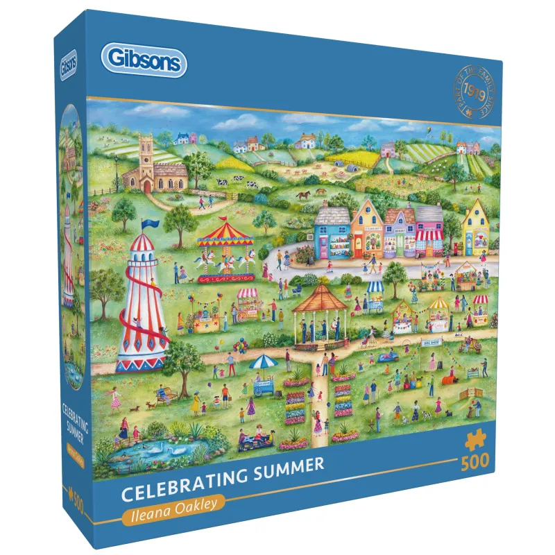 Gibsons - Celebrating Summer - 500 Piece Jigsaw Puzzle Fashion
