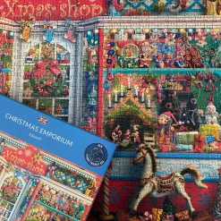 Gibsons - Christmas Emporium - 1000 Piece Jigsaw Puzzle Sale