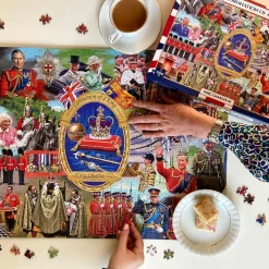 Gibsons - Coronation of a King - 1000 Piece Jigsaw Puzzle New