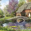 Gibsons - Cottage by the Brook - 636 Piece Jigsaw Puzzle Fashion