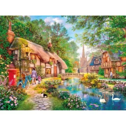 Gibsons - Cottageway Lane - 250 Piece Jigsaw Puzzle Fashion