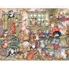 Gibsons - Courtyard Cats - 1000 Pieces New