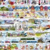 Gibsons - Cream Teas & Queuing - 2000 Piece Jigsaw Puzzle Clearance