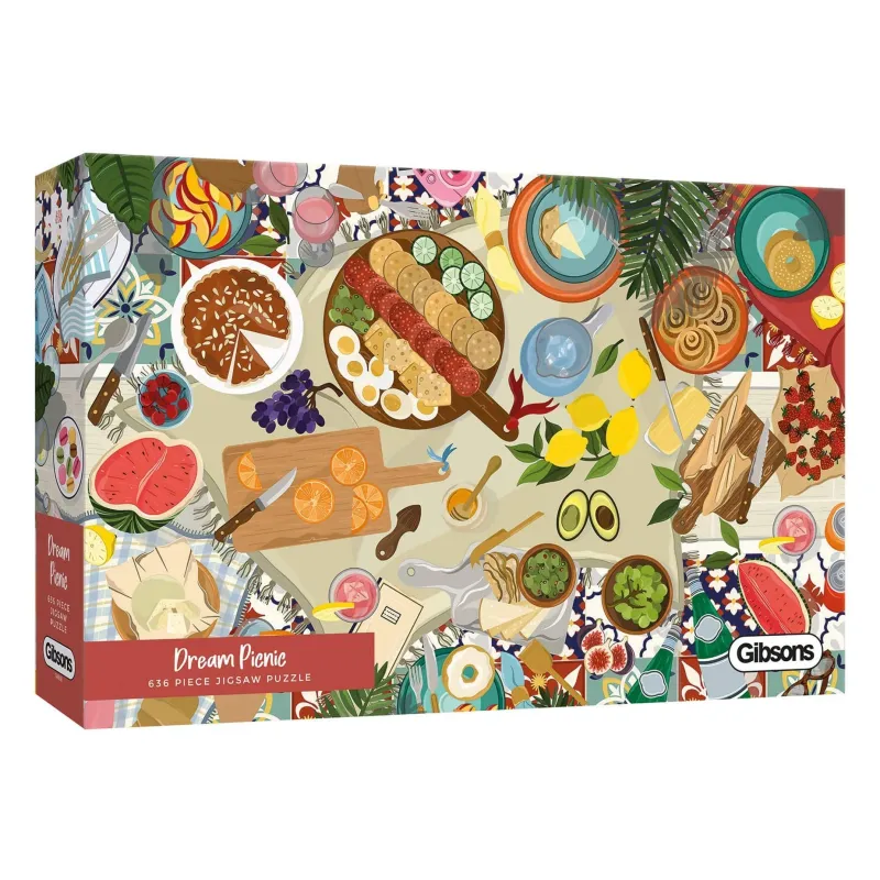 Gibsons - Dream Picnic - 636 Piece Jigsaw Puzzle Sale