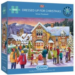 Gibsons - Dressed Up for Christmas - 1000 Piece Jigsaw Puzzle Best