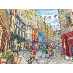 Gibsons - Edinburgh - 2 X 500 Piece Jigsaw Puzzle Best