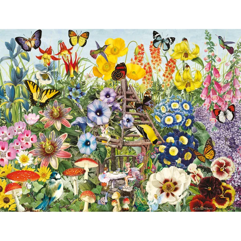 Gibsons - Fairy Garden - 1000 Piece Jigsaw Puzzle Online
