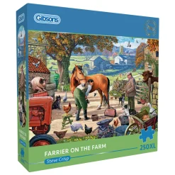 Gibsons - Farrier on the Farm - 250 XL Piece Jigsaw Puzzle Discount