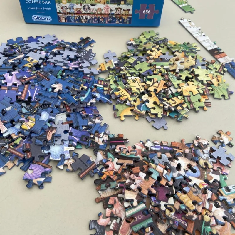 Gibsons - Fido's Coffee Bar - 636 Piece Jigsaw Puzzle Sale