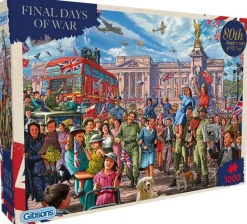 Gibsons - Final Days of War - 1000 Piece Jigsaw Puzzle New