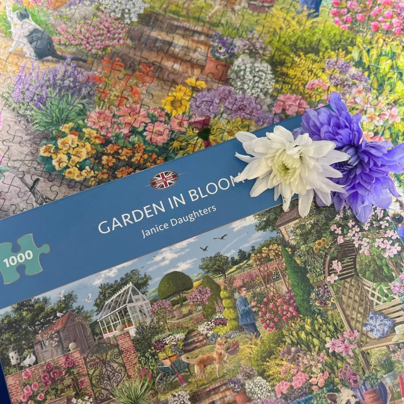 Gibsons - Garden in Bloom - 1000 Piece Jigsaw Puzzle New