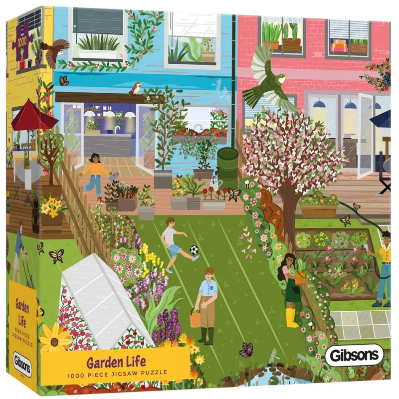 Gibsons - Garden Life - 1000 Piece Jigsaw Puzzle Best