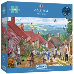 Gibsons - Gold Hill - 1000 Piece Jigsaw Puzzle Online