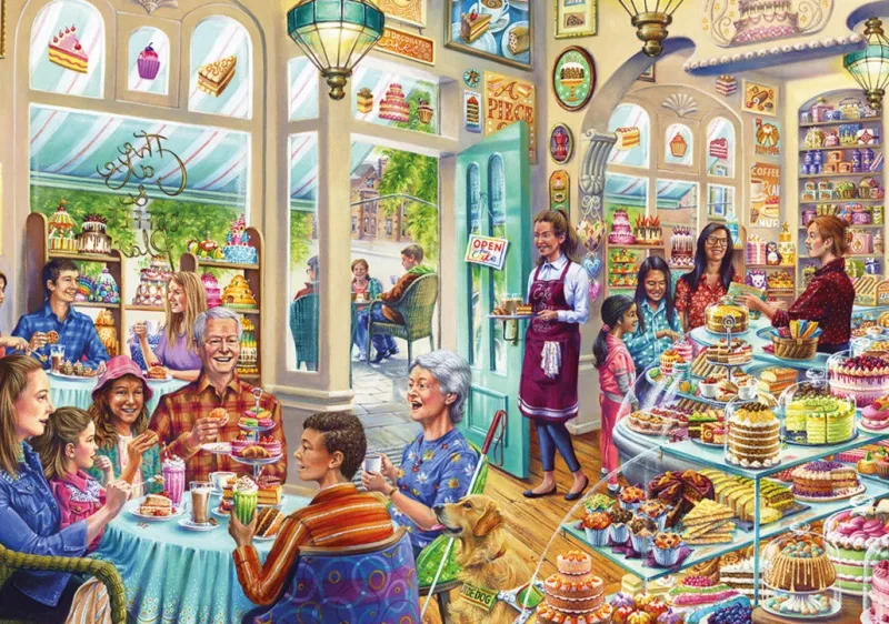 Gibsons - Grandma’s Treat - 100 XXL Piece Jigsaw Puzzle Best