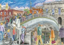 Gibsons - Ha'penny Bridge - 1000 Piece Jigsaw Puzzle Outlet