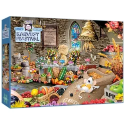 Gibsons - Harvest Feastival - 1000 Piece Jigsaw Puzzle Sale