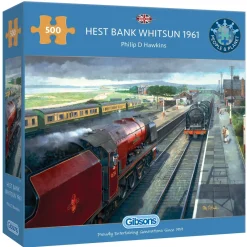 Gibsons - Hest Bank Whitsun 1961 - 500 Piece Jigsaw Puzzle Hot