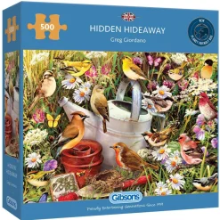 Gibsons - Hidden Hideaway - 500 Piece Jigsaw Puzzle Online