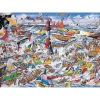 Gibsons - I Love Boats - 1000 Piece Jigsaw Puzzle Hot
