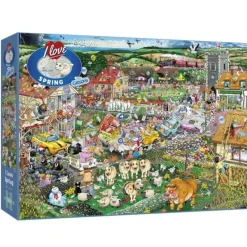 Gibsons - I Love Spring - 1000 Piece Jigsaw Puzzle New