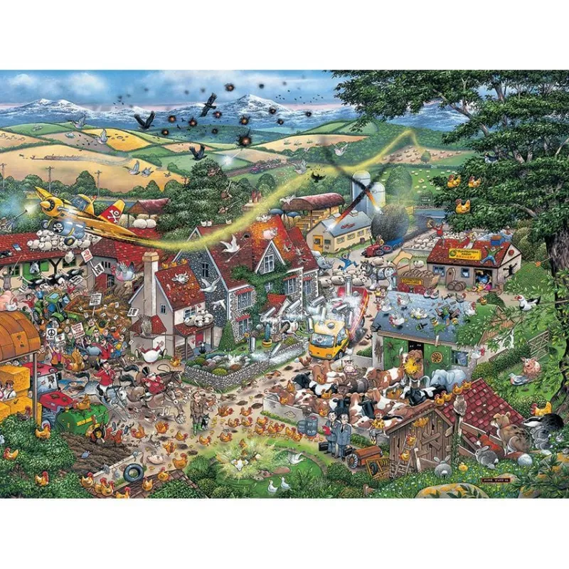 Gibsons - I Love the Farmyard - 1000 Piece Jigsaw Puzzle Outlet