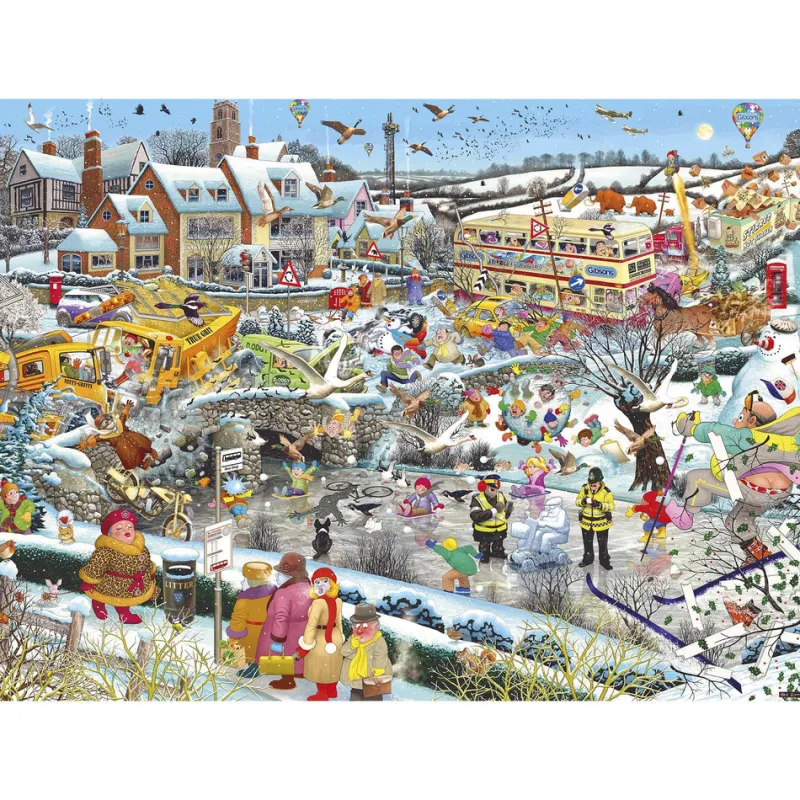 Gibsons - I Love Winter - 1000 Piece Jigsaw Puzzle Discount
