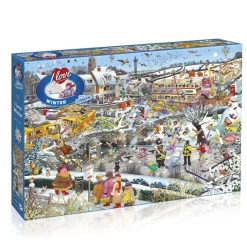 Gibsons - I Love Winter - 1000 Piece Jigsaw Puzzle Discount
