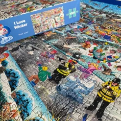 Gibsons - I Love Winter - 1000 Piece Jigsaw Puzzle Discount
