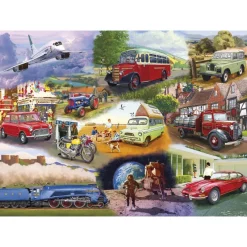 Gibsons - Iconic Engines - 1000 Piece Jigsaw Puzzle Best