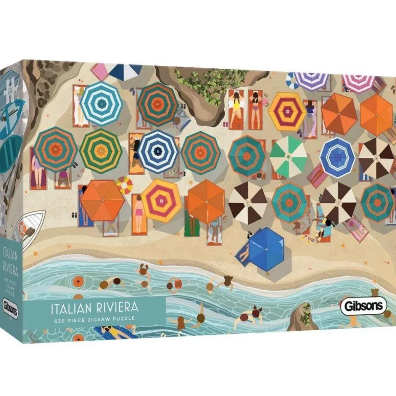 Gibsons - Italian Riviera - 636 Piece Jigsaw Puzzle Fashion