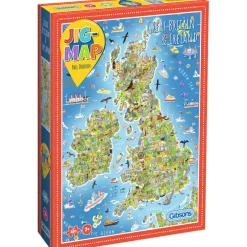 Gibsons - JigMap Great Britain and Ireland - 250 Piece Jigsaw Puzzle Discount