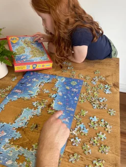 Gibsons - JigMap Great Britain and Ireland - 250 Piece Jigsaw Puzzle Discount