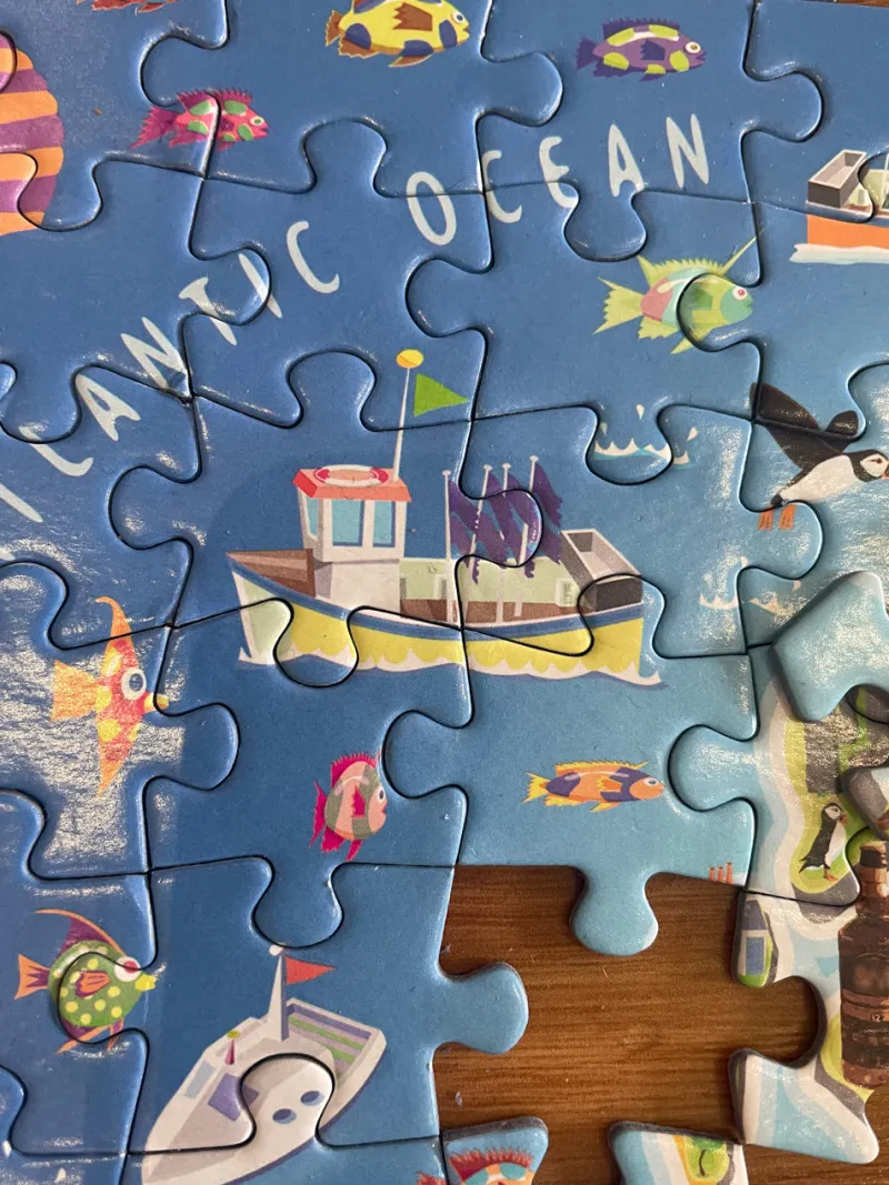 Gibsons - JigMap Great Britain and Ireland - 250 Piece Jigsaw Puzzle Discount