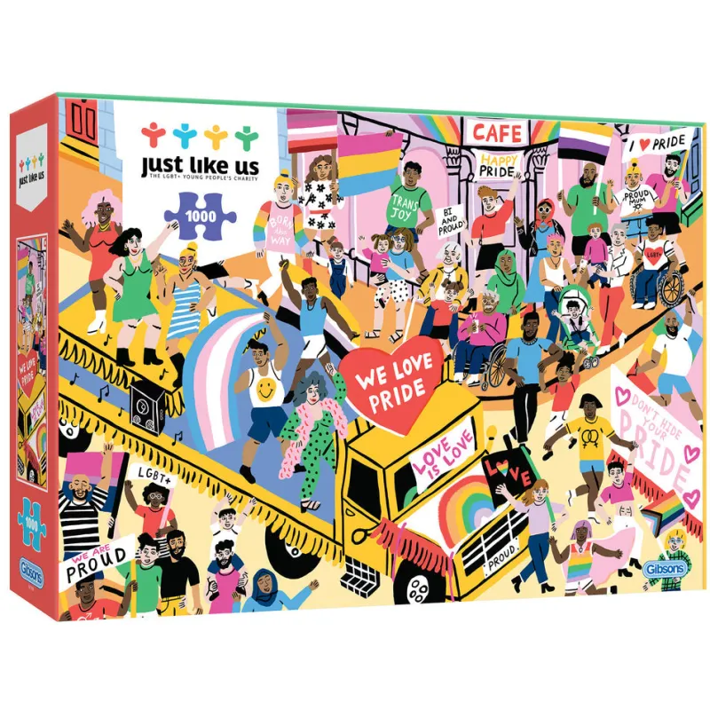 Gibsons - Just Like Us - 1000 Piece Jigsaw Puzzle Outlet