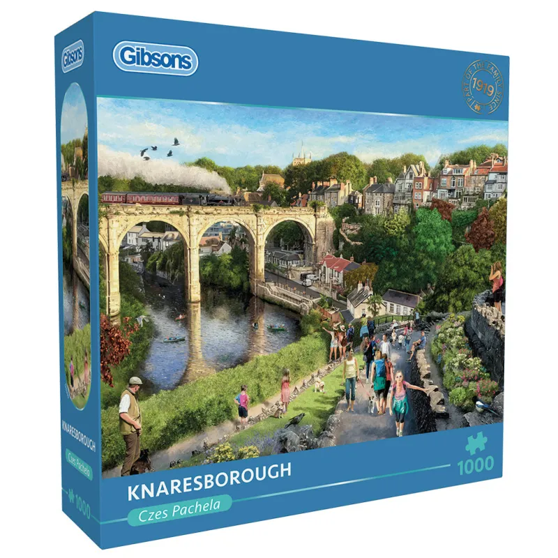 Gibsons - Knaresborough - 1000 Piece Jigsaw Puzzle Outlet