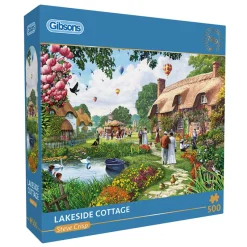 Gibsons - Lakeside Cottage - 500 Piece Jigsaw Puzzle Outlet