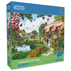 Gibsons - Lakeside Cottage - 100 XXL Piece Jigsaw Puzzle Fashion