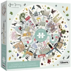 Gibsons - London Buildings - 500 Piece Jigsaw Puzzle Clearance