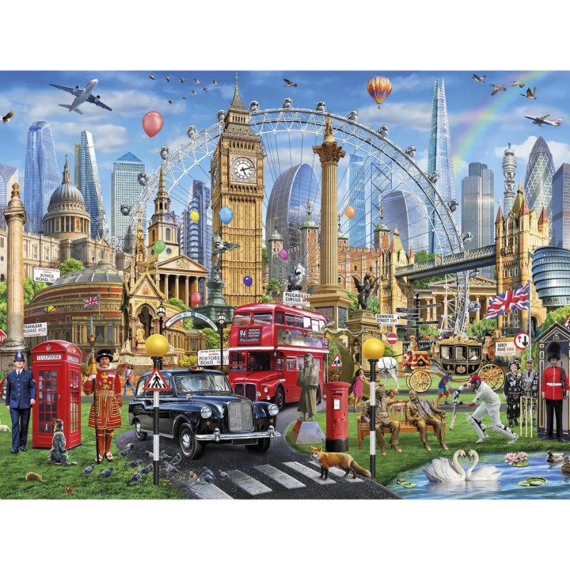 Gibsons - London Calling - 1000 Piece Jigsaw Puzzle Fashion
