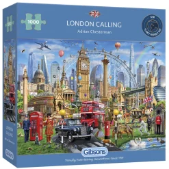 Gibsons - London Calling - 1000 Piece Jigsaw Puzzle Fashion