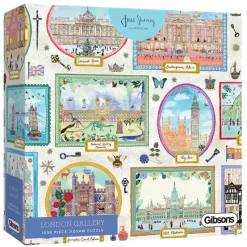 Gibsons - London Gallery - 1000 Piece Jigsaw Puzzle Clearance